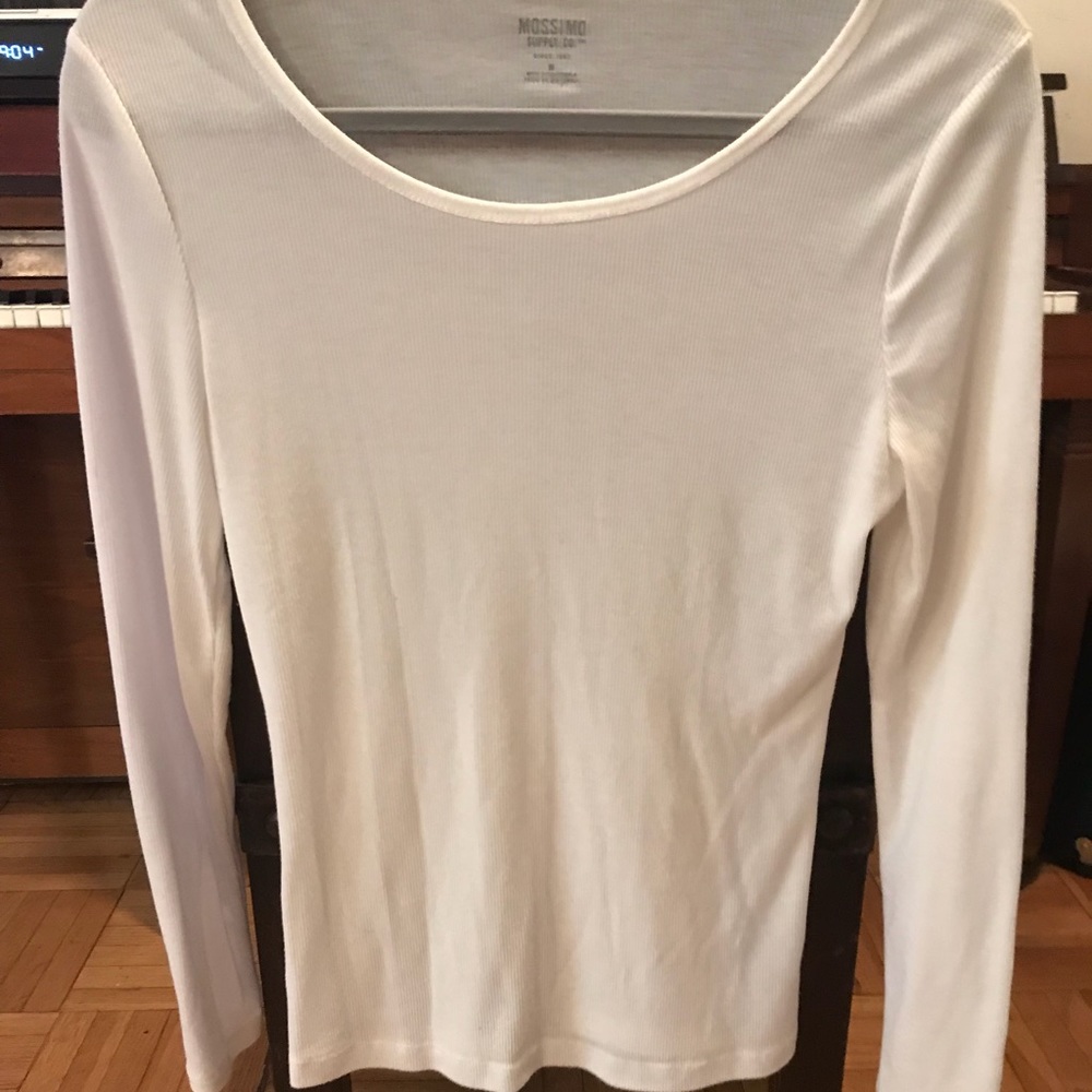 long sleeve white shirt